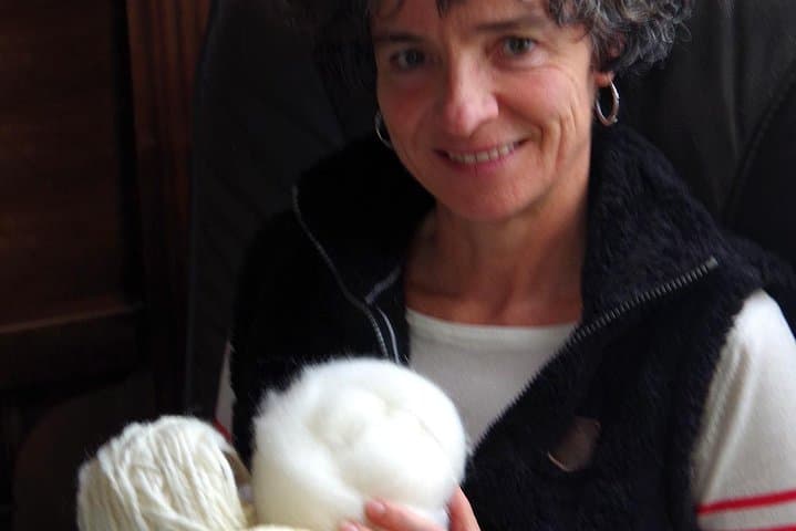 Introduction to spinning local wool on a traditional spinning wheel