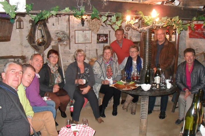 Winemaker's aperitif with Tasting and Chiroubles Chew