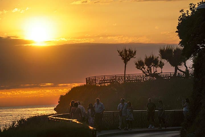 Sunset at the Rocher de la Vierge