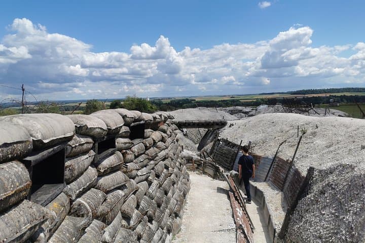 La Main de Massiges (Trench and shooting post)