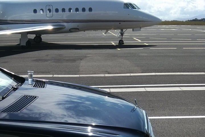 Private flight transfer also available