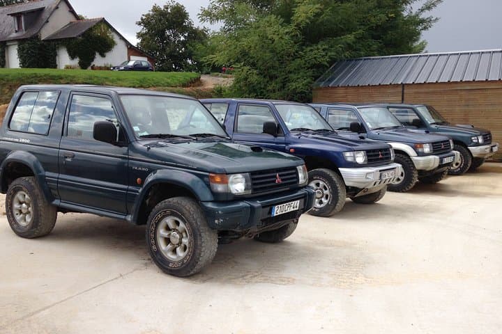 a fleet of 12 MITSUBISHI Pajero