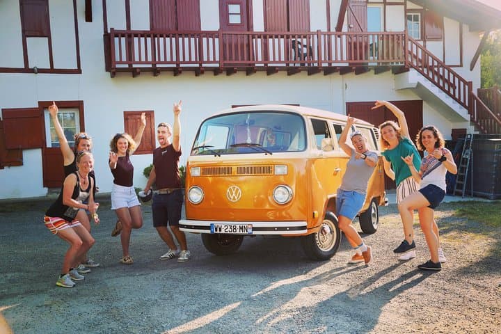 Woody The VW Combi and our guests
