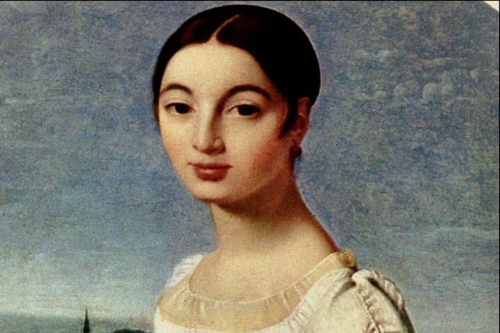 The portrait of mademoiselle de la Rivière, Ingres