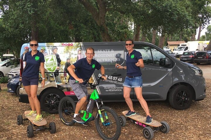 Electric scooter tour in Hossegor