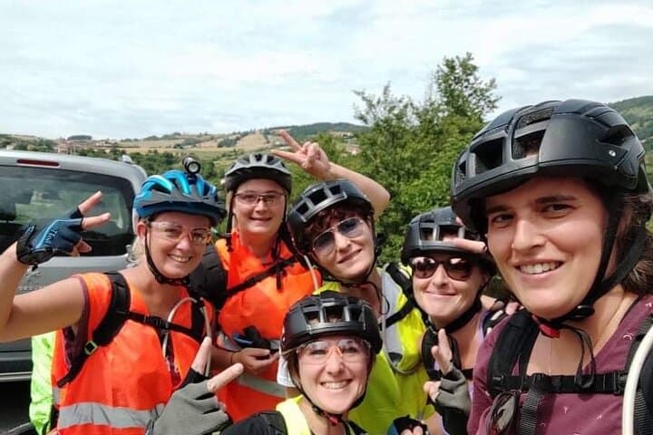 Electric scooter ride in the West of Lyon