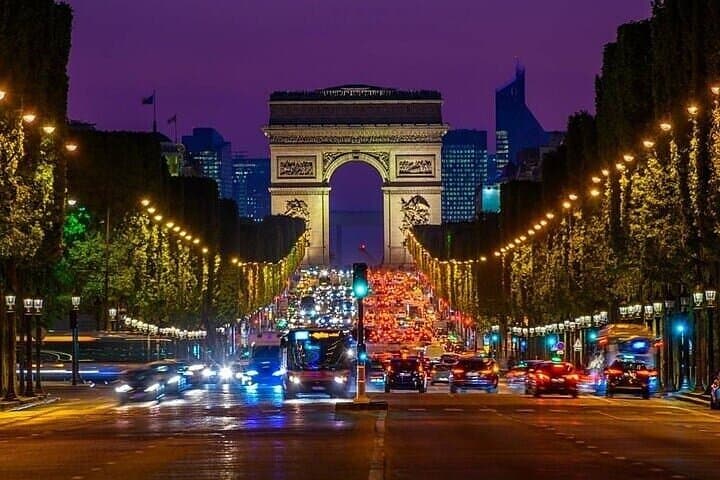 Paris 4 hour Private Night Tour with Hotel pickup & Drop