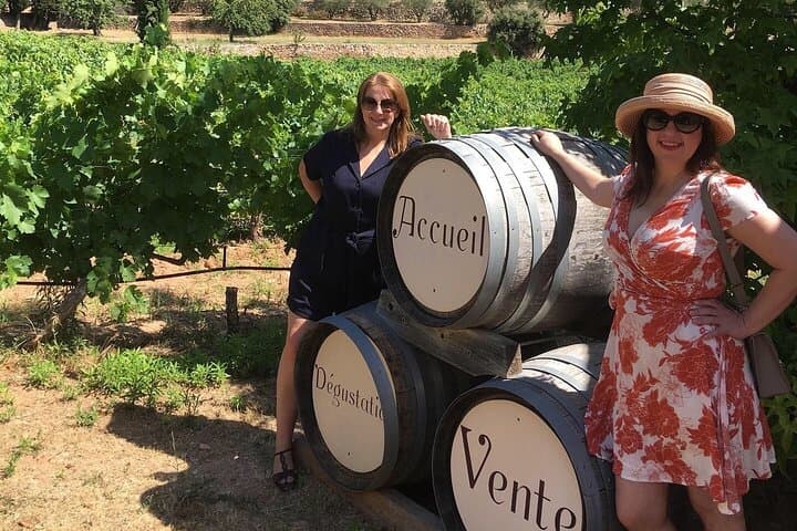 Visit and tastings at a winery
