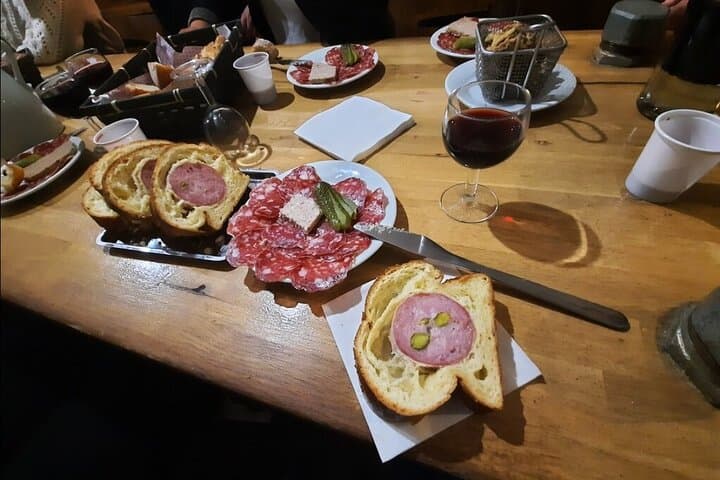 Mix of regional cold cuts