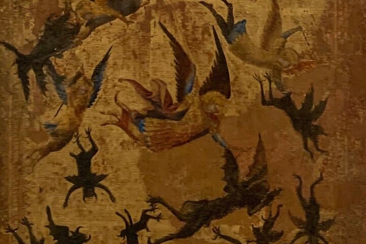 The Louvre: art and love.
