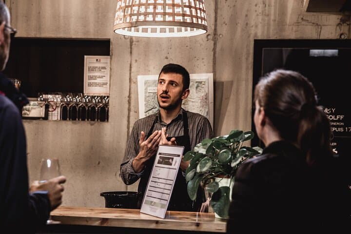 Immersive Christmas cellar tour and tasting of Alsace wines