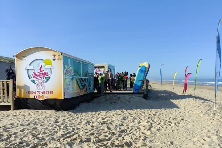 Surf lesson 1h30 South of Messanges