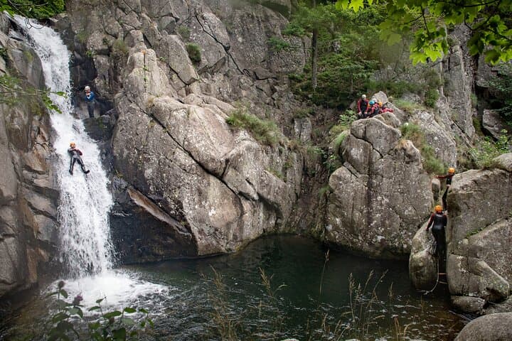 Canyoning Haute Besorgues in Ardeche - half day