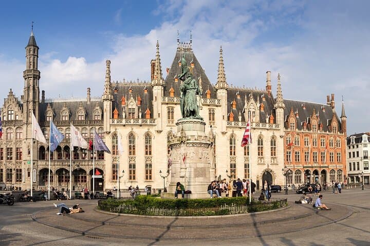 Private day trip from Paris to Bruges, English speaking driver