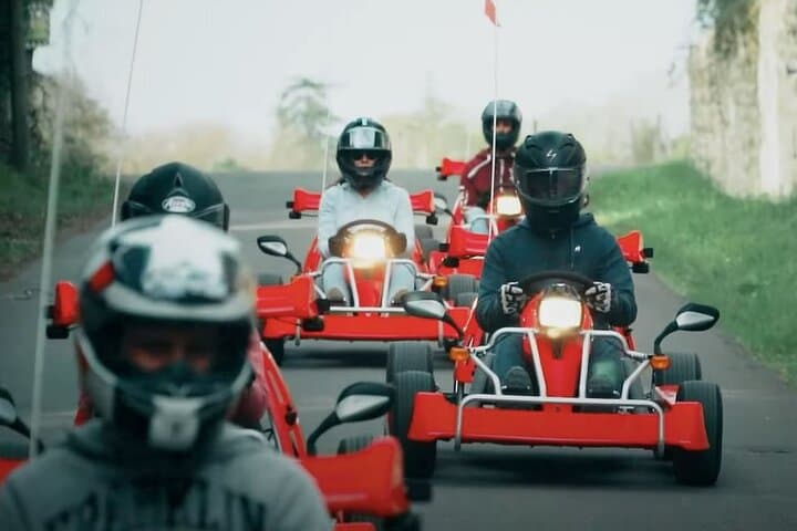 Unique in France: Driving Karts on the road in Gironde