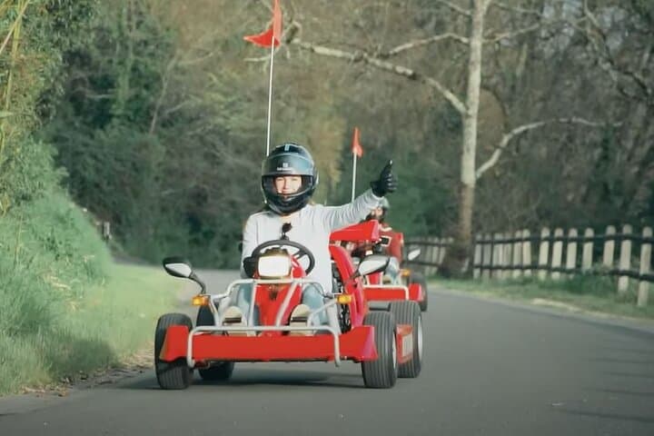 Unique in France: Driving Karts on the road in Gironde