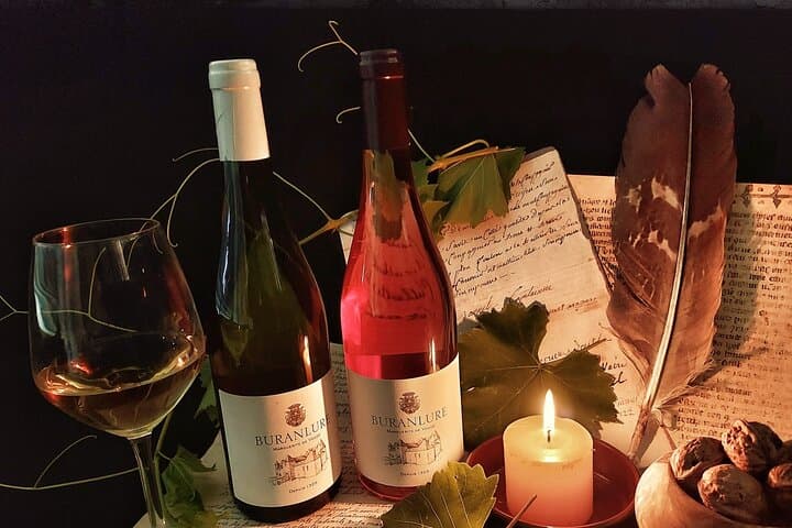 Buranlure, estate wines to taste.