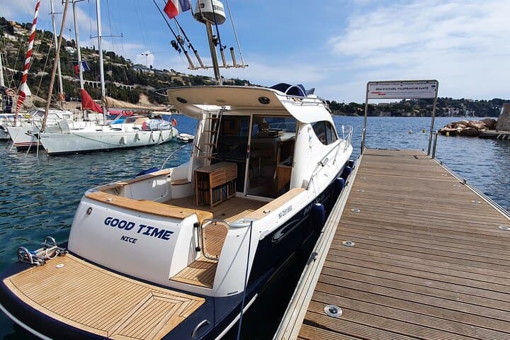 Our boat, The aptly named Good Time