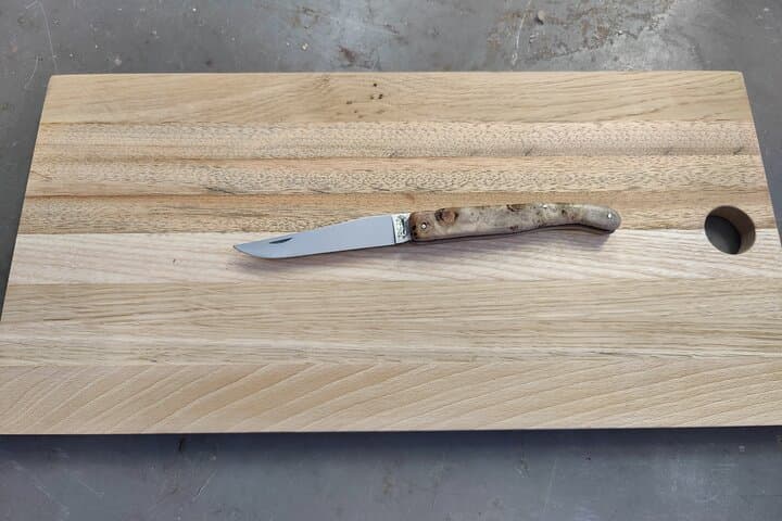 Private Activity Knife assembly and board making