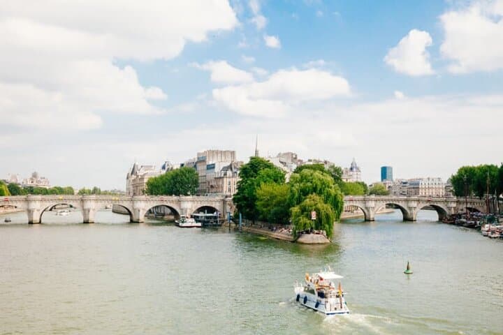 The Seine river.