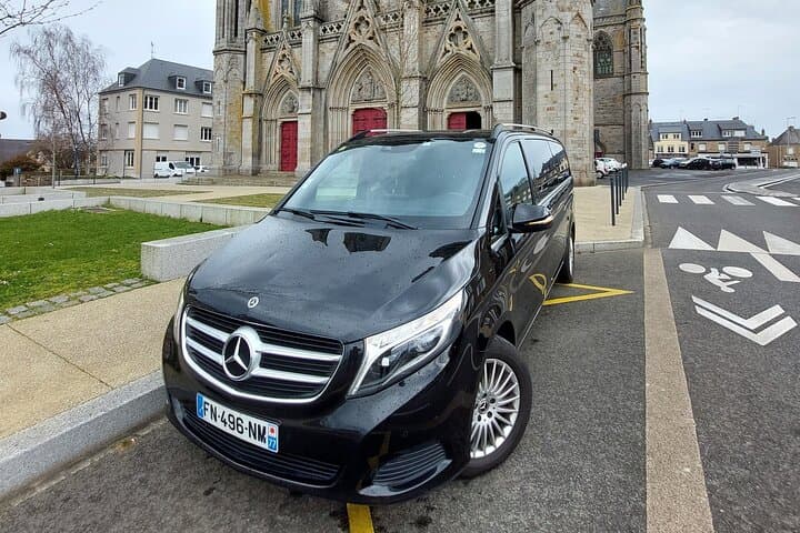 Private transfer from Dijon or Beaune to CDG Airport or Paris