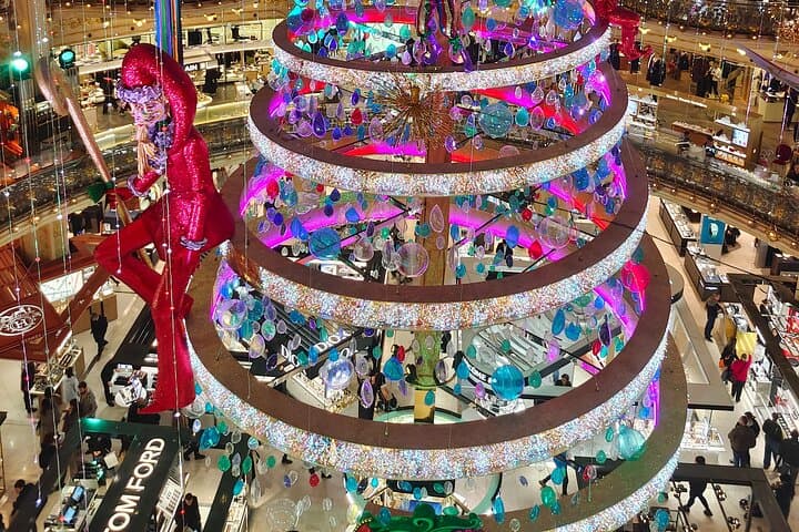 Paris Christmas Illuminations and Local Festivities Private Tour
