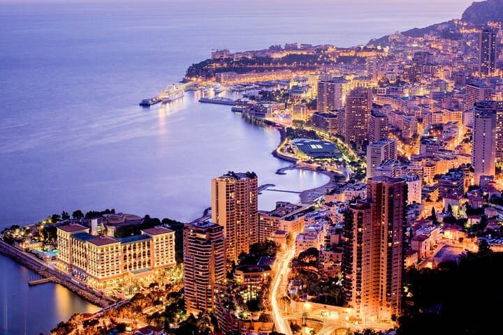 Discover Monaco by night