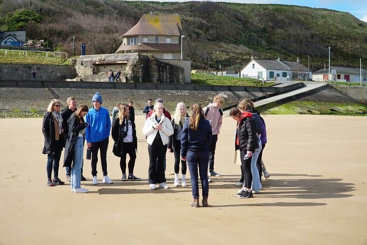 Omaha Beach, nicknamed "Bloody Omaha"