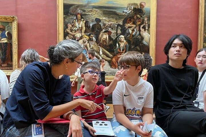 1h30 - Louvre Highlights optional 'families with kids' - Eng/Esp