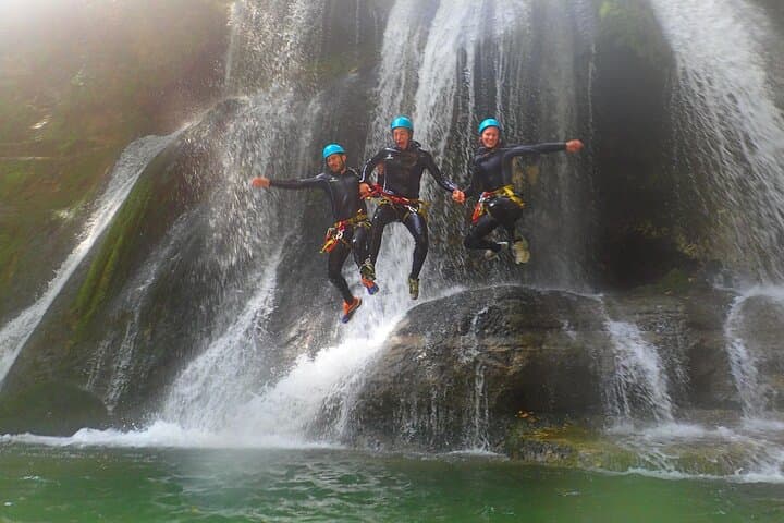 Several jumps possible in the Furon canyon