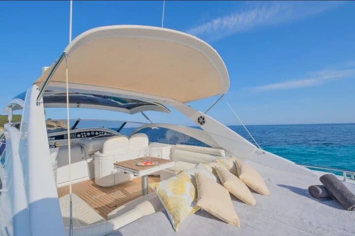 Saint Tropez Half Day Private Yacht Charter on our Pershing 45