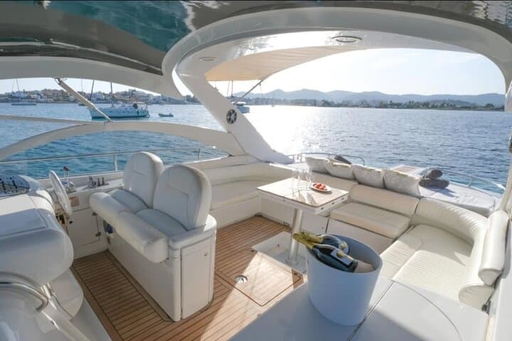 Saint Tropez Half Day Private Yacht Charter on our Pershing 45