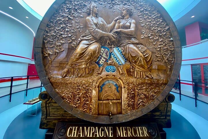 Private Champagne Mercier Nicolas Feuillatte Trip from Paris