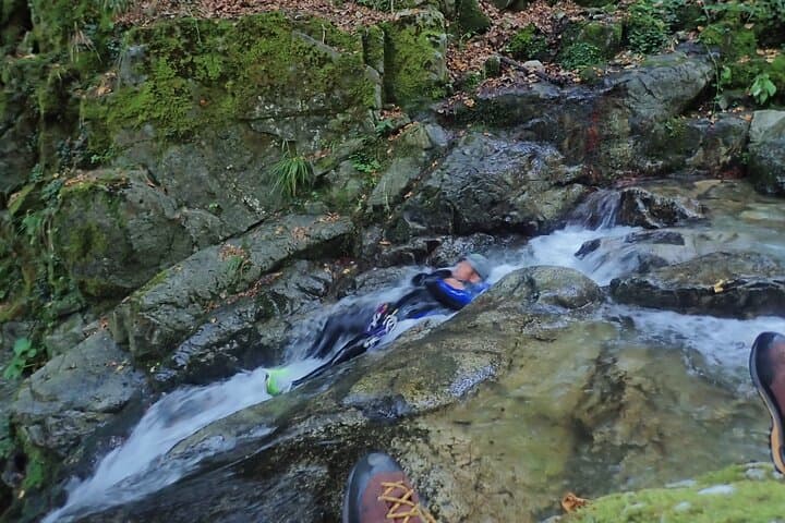 canyoning aspe valley