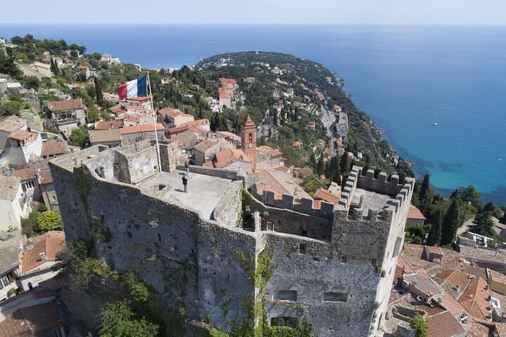 Castle of Roquebrune, France.