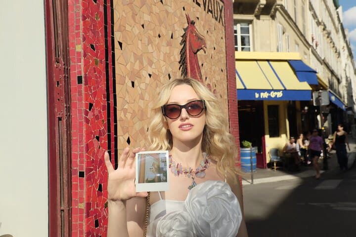Private Marais District Fashion Photoshoot Plus One Polaroid