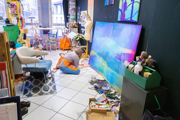 Private Visit to Parisian Artists Studios