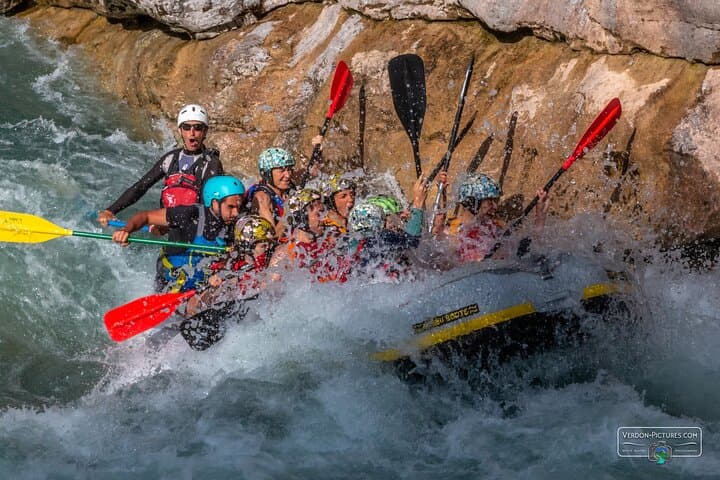 Rafting on the Verdon at Verdon Xp