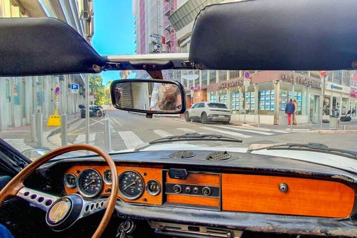 French Riviera Tour by a Classic Car from Nice
