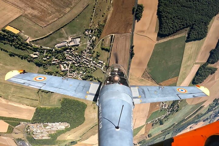 Private Flying Adventure in Military Aircraft in Pontoise