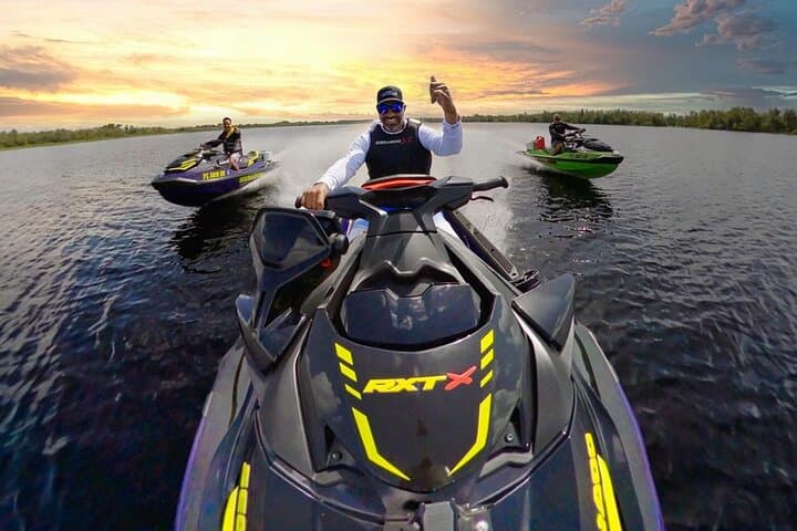 3 Hours Sunrise Jet Ski Ride guided & Gourmet Breakfast