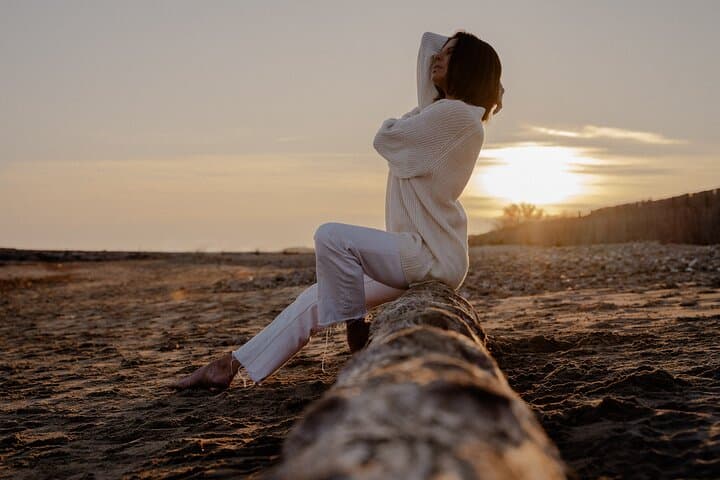 Private Photo Session at Frontignan Beach at Sunset