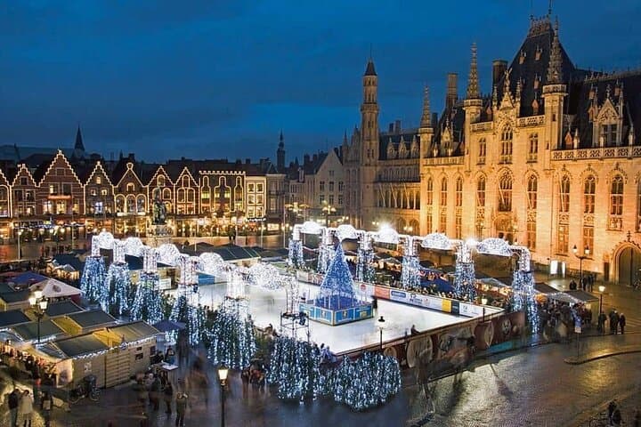 Paris to Bruges Winter Wonderland Day Trip