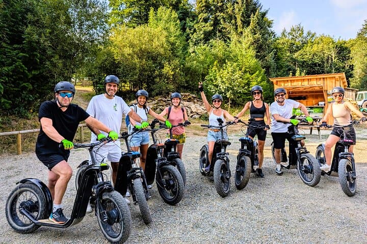 Explore the forests of Haut Languedoc on an electric scooter