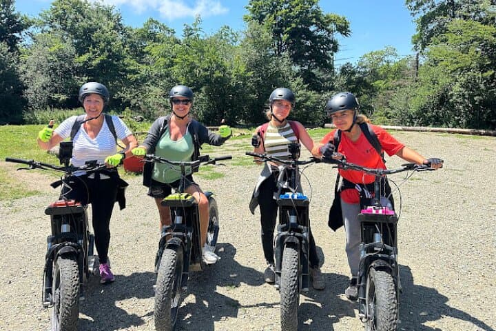 Explore the forests of Haut Languedoc on an electric scooter