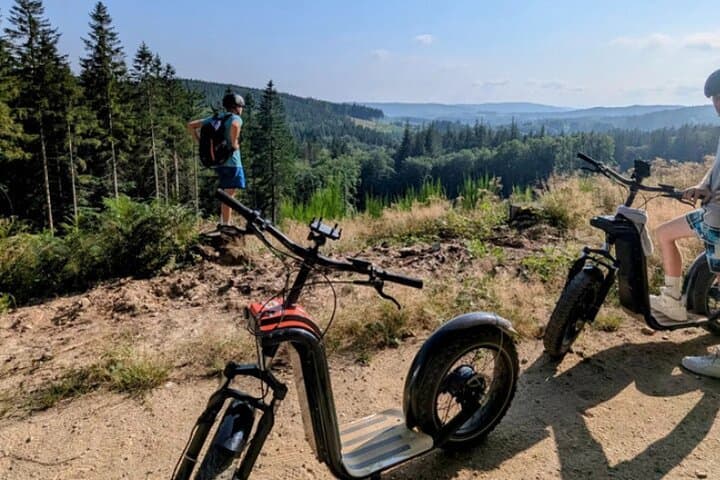 Explore the forests of Haut Languedoc on an electric scooter