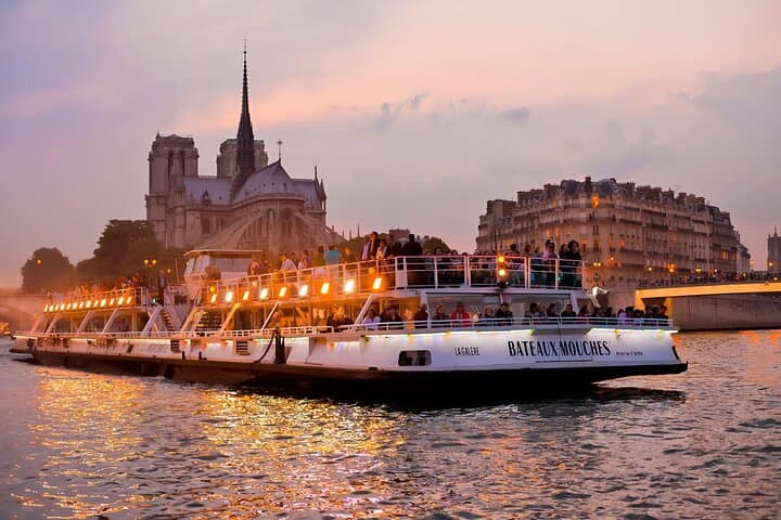 Retro Side-Car Tour in Paris and River Cruise