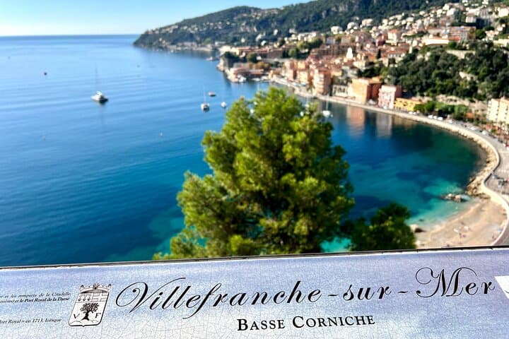 Paddle and electric bike activity in Villefranche