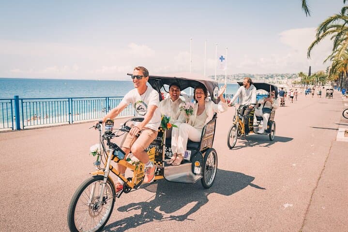 Original Nice city tour ( pedicab-vélo taxi)