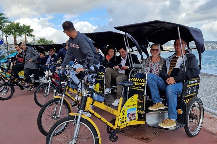 Original Nice city tour ( pedicab-vélo taxi)